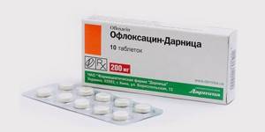 Антибиотик «Офлоксацин» для лечения пиелонефрита