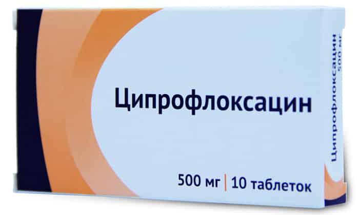 Ципрофлоксацин против цистита