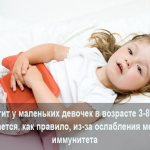 Детский цистит у девочек