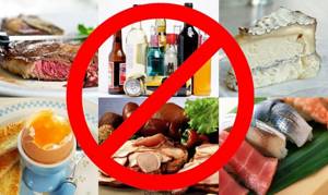 Запрещенные продукты при атеросклерозе